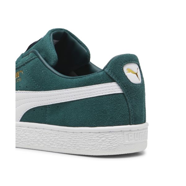 Puma Suede Classic Dark Myrtle Unisex Sneaker Grün Weiß 399781-15