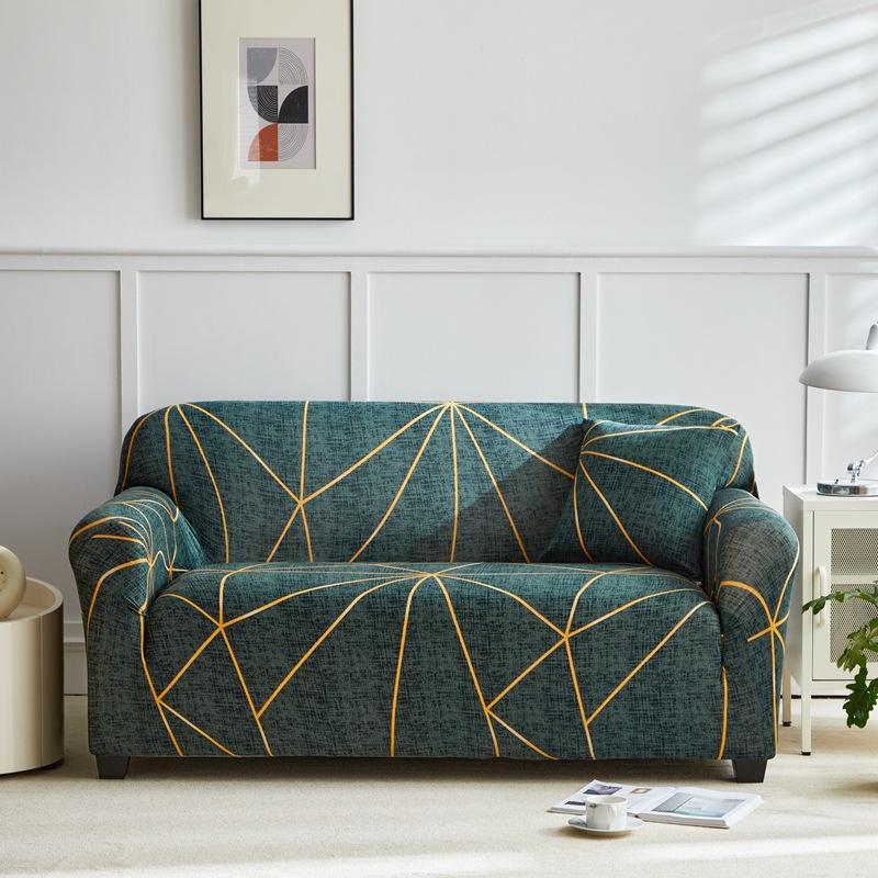 Anti Slip and Dust Proof Fabric Sofa Cover Cloth Ins Wind Elastic Sofa Cover Sofa Towel All Inclusive for All Seasons