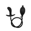 Inflatable Silicone Anal Plug with Hand Pump, Expandable Butt Plug for Men Women, Soft Air Pressure Training Massage Toy