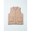 Daiso [arrived In SepteMber Shared] Pocket Padded Vest M L xL Beige