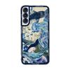 Ocean Whale Shark Swimming Phone Case for Samsung Galaxy S25 S24 S21 FE S22 Plus S23 Ultra 5G Soft Clear Covers Aesthetic Fundas