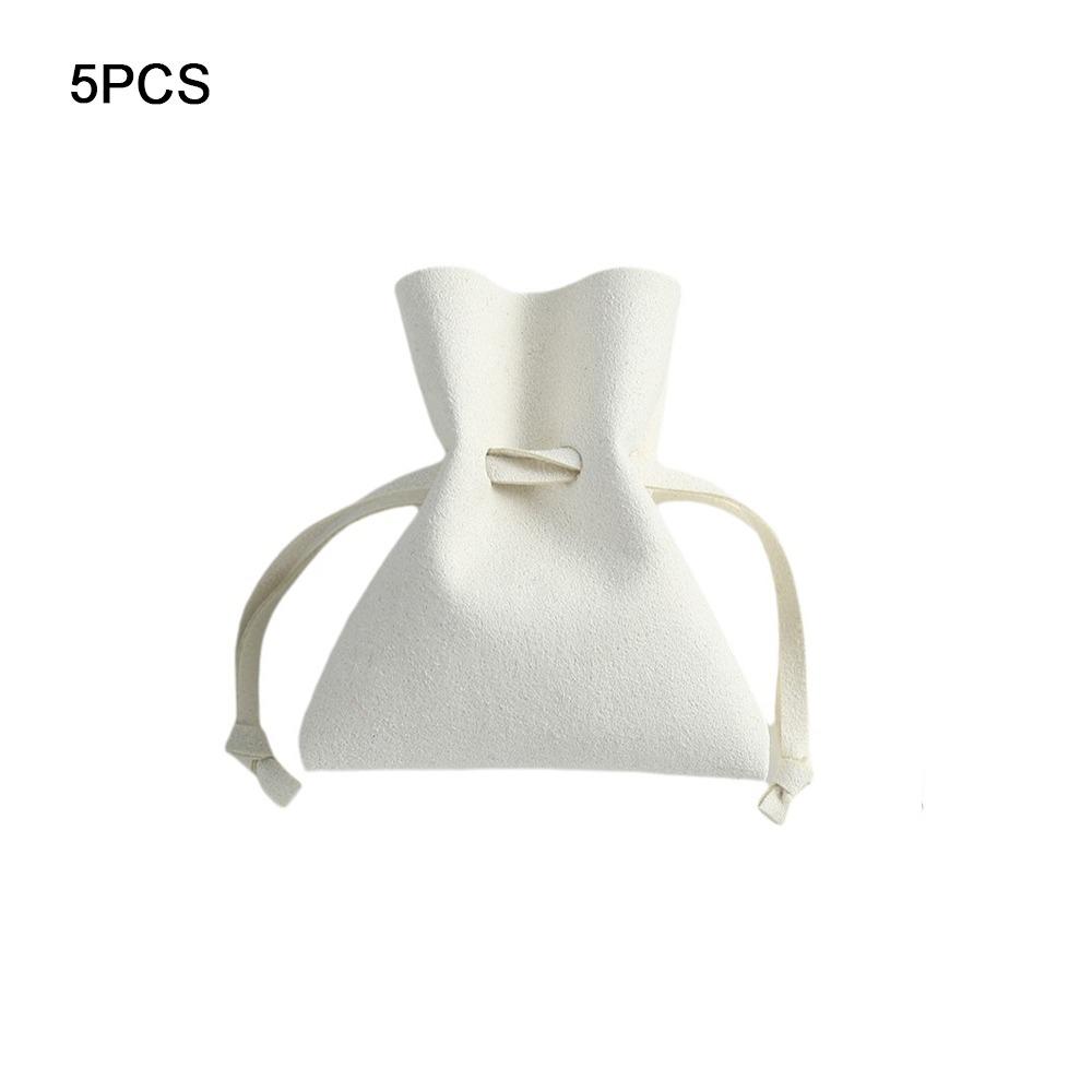 Compact Storage Jewelry Packaging Bag Drawstring Closure Organizer Bag  Wedding Favors