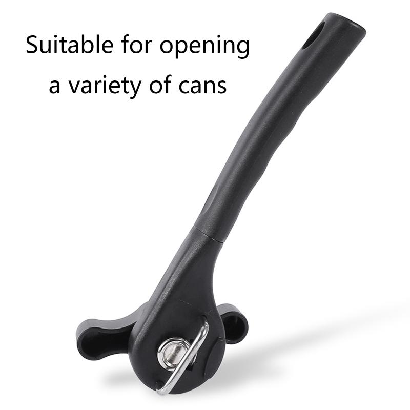 Durable Can Opener Smooth Edge Manual Ergonomic Anti-slip Grips Handle Durable Easy to Clean and Healthy Easy to Use