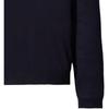 UNIQLO Fine Merino Wool Double Collar Knitted Sweater Women sweater Navy 432650-69