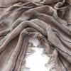 Fashion Striped Cotton Linen Scarf for Men Women Autumn Winter Long Soft Shawls and Wraps Short Tassel Bufanda Male Accessories