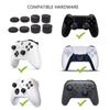 8Pcs Extra High Gamepad Cover Thumb Stick Grip Silicone Cap Joystick