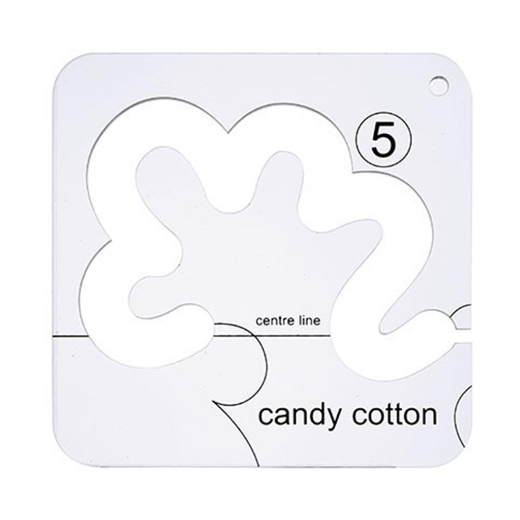 Acrylic Sewing Patchwork Ruler Clothing Design Sewing Tailor Ruler Special-shaped Yardstick Cutting Quilting DIY Drawing