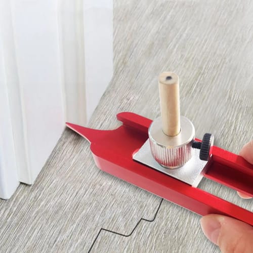 Buerjia Profile Scribing Ruler for Skirting Board Contour Gauge Measuring Shape Gauge Joinery Woodworking Tool, Durable