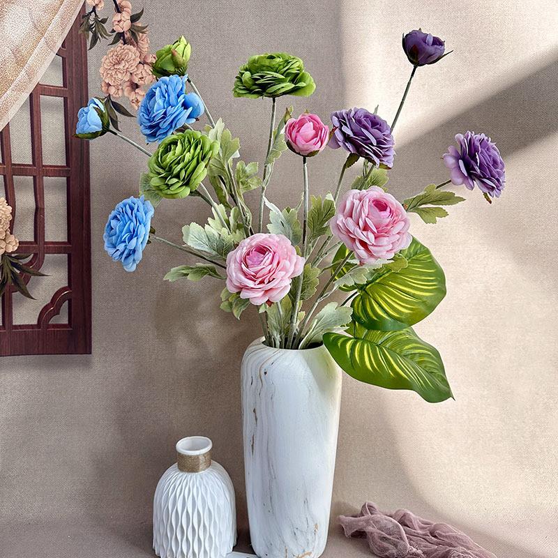 Artificial Peony Flower Wedding Hotel Restaurant Decoration Props Photography