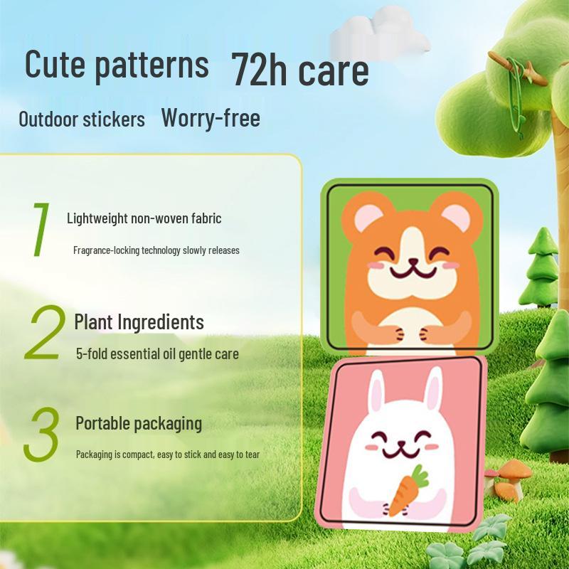 Nanjing Tongrentang Kids' Cartoon Anti-Bite Essential Oil Plant Patches
