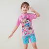 Girls' Surf Swimsuit Set with Cap