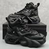 Męskie sneakersy casualowe z wysoką cholewką, designerskie buty na platformie dla mężczyzn, buty sportowe zwiększające wzrost, luksusowe buty tenisowe, zapatillas hombre