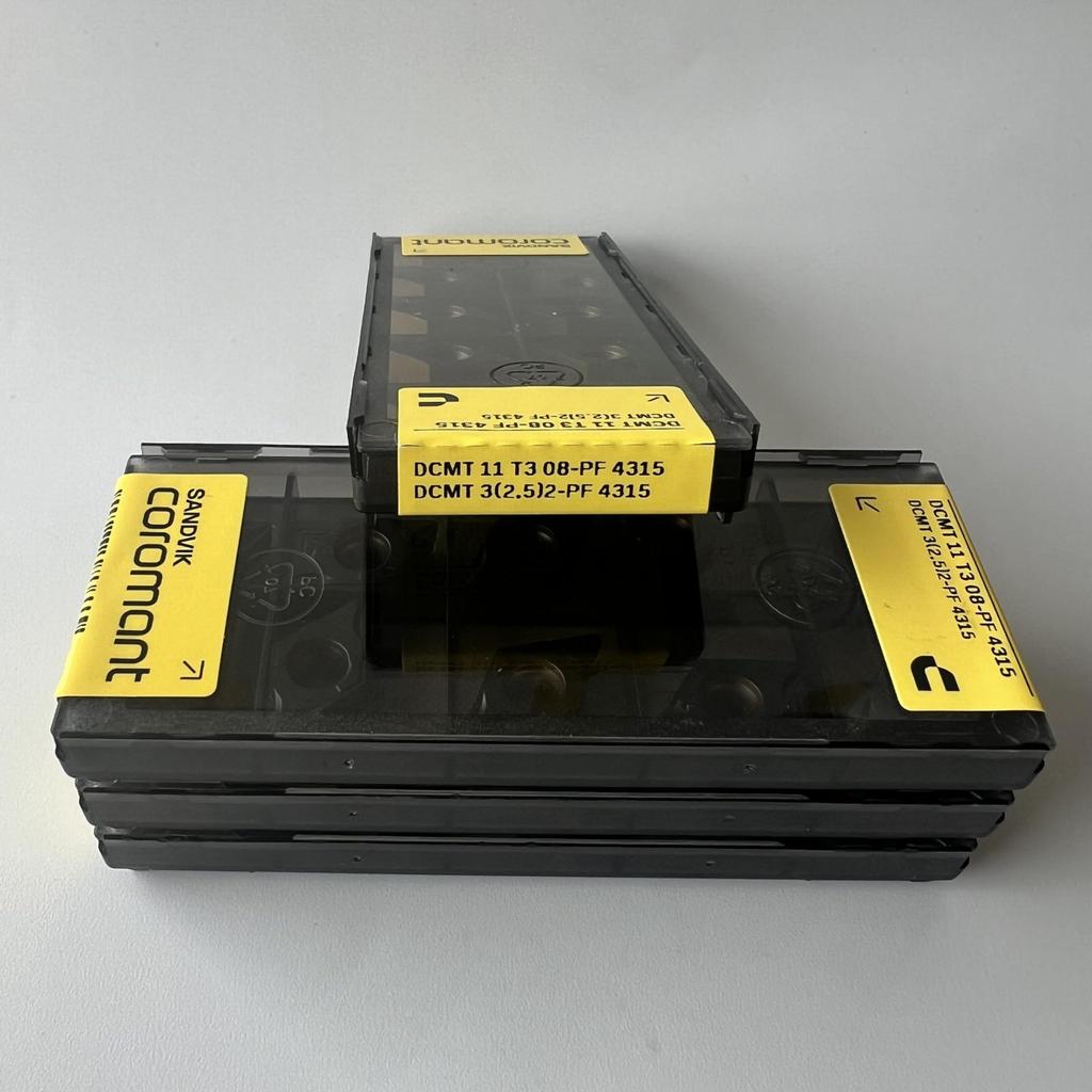 SANDVIK / DCMT11T308-PF 4315 / Original Swedish hard alloy blade 10 Pcs