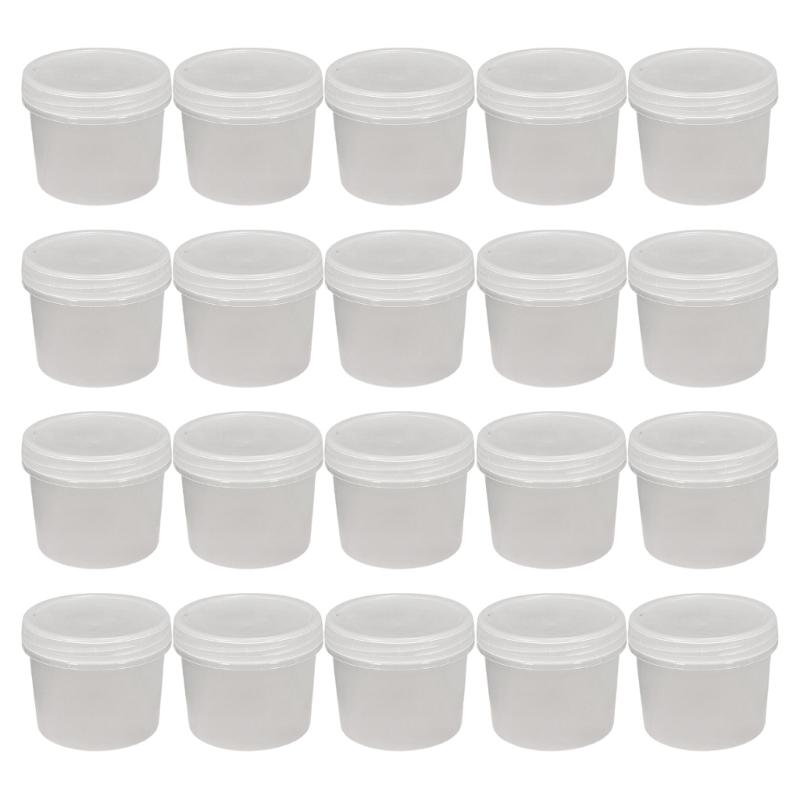 Multipurpose Plastic Dessert Jars Sealed Food Storage Boxes Microwave Friendly Designs Kitchen Puddings Cup