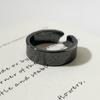 Dark Mountain Series Men's Carved Open Ring