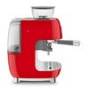 Machine à café expresso - SMEG - EGF03RDEU - 20 bars - 1650 Watts - Broyeur intégré