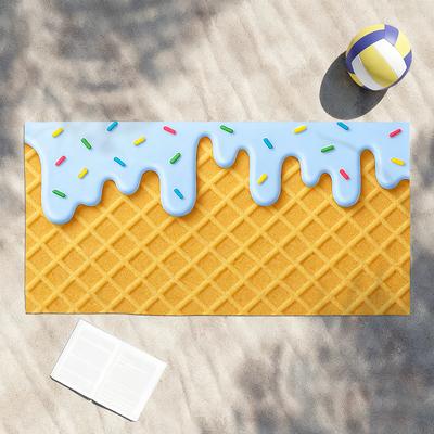 Ice Cream Towel Shower Sauna Travel Spa Quick Dry Gym Accessories Soft Large Beach Towels
