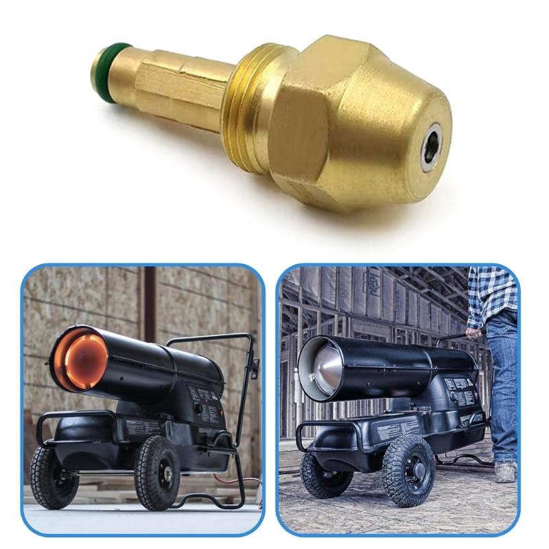 Brass Nozzle Kit for Mr. Heaters Nozzle Forced Air Kerosenes Heaters for 2003 Models To Current