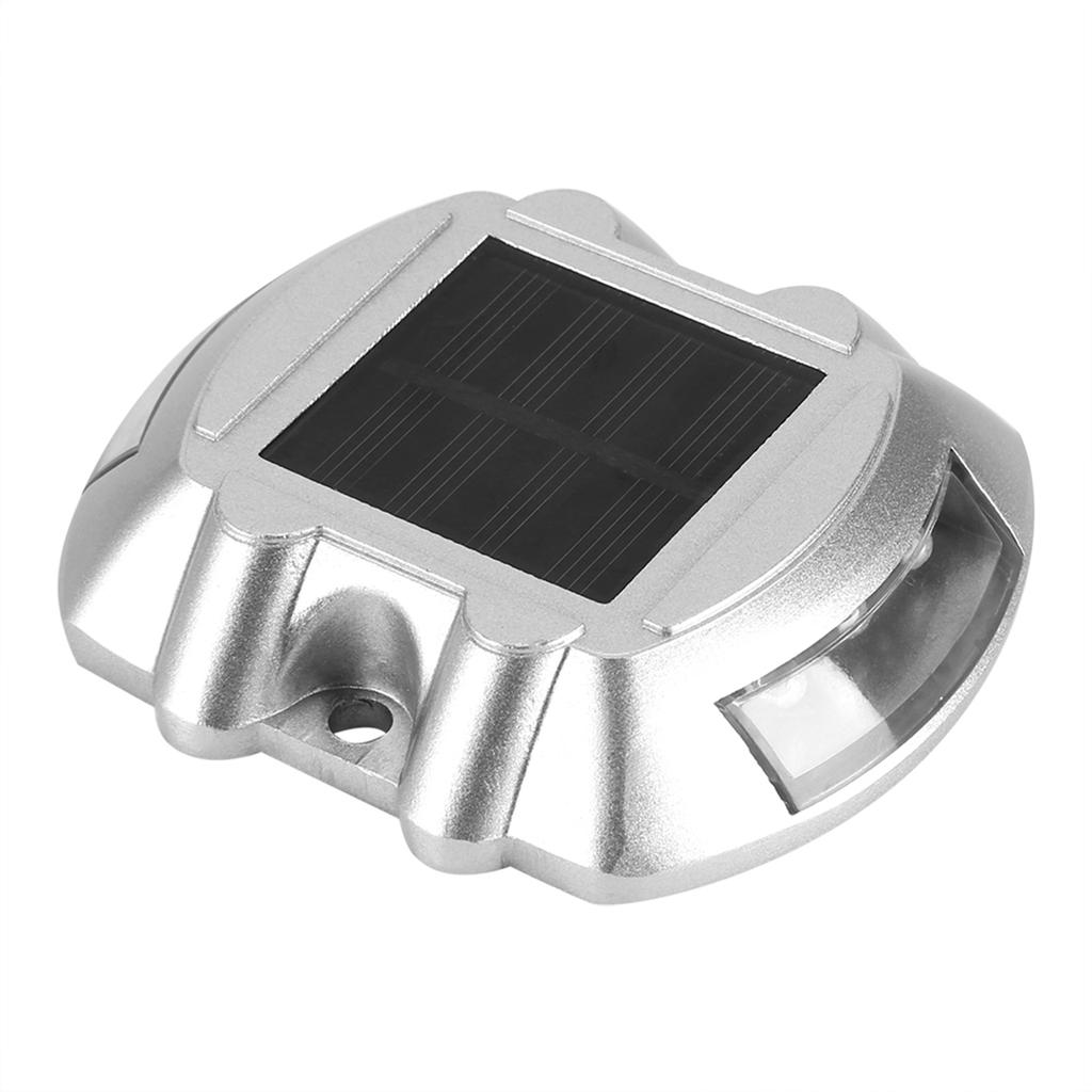 Casting Aluminum Solar Power 6 LED Outdoor Waterproof Driveway Pathway Light Road Step Lamp