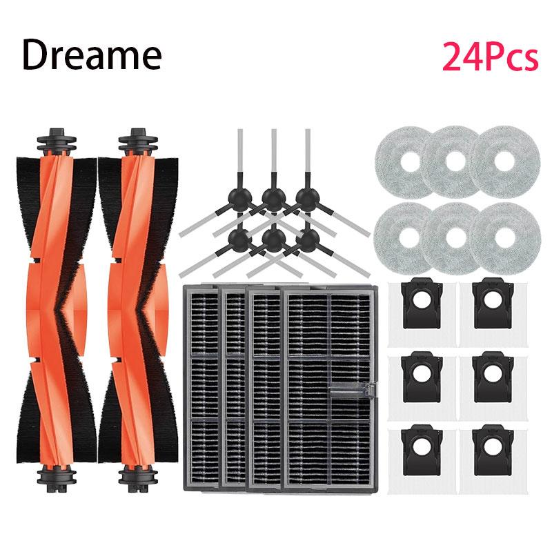 Für Dreame L10S Pro Ultra Heat, X30 Ultra, X30 Pro Plus Ersatzteile Zubehör Bürste Filter Mopptuch Staubbeutel