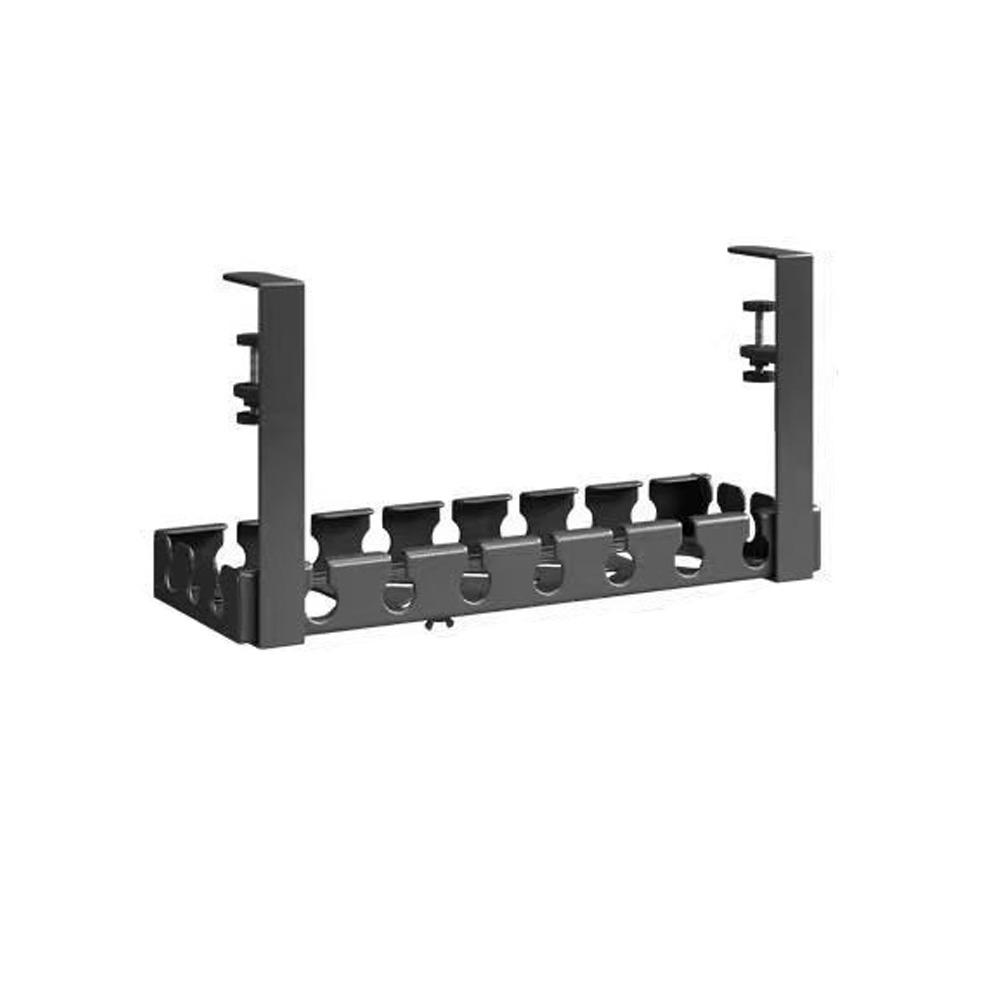 

Punch Free Under Table Storage Rack Sturdy Iron Desk Wire Organizer Home Office Fixed Type