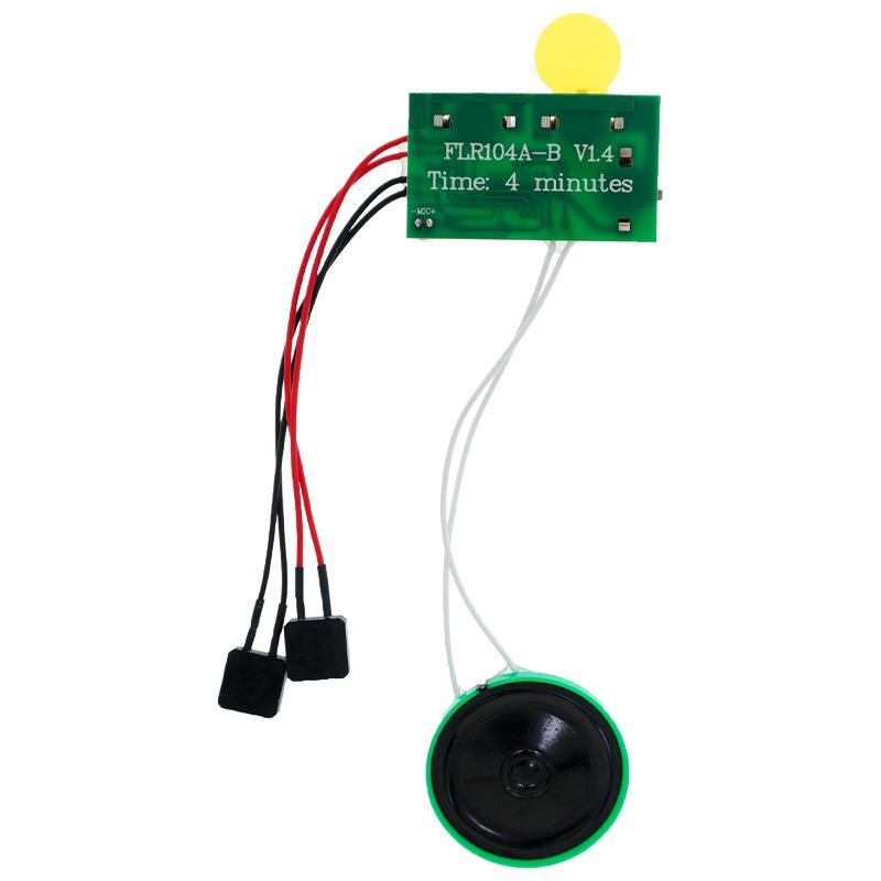 4-Minute Button Recording & Playback Module for Greeting Cards