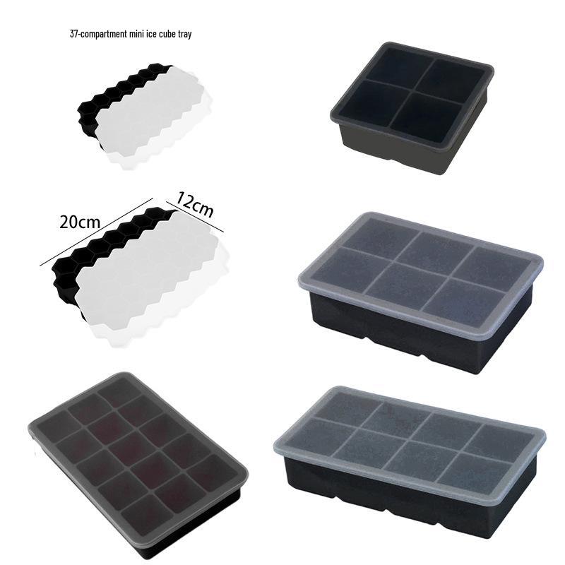 15-Grid Food Grade Silicone Ice Cube Mold - Easy Release for DIY Ice Making