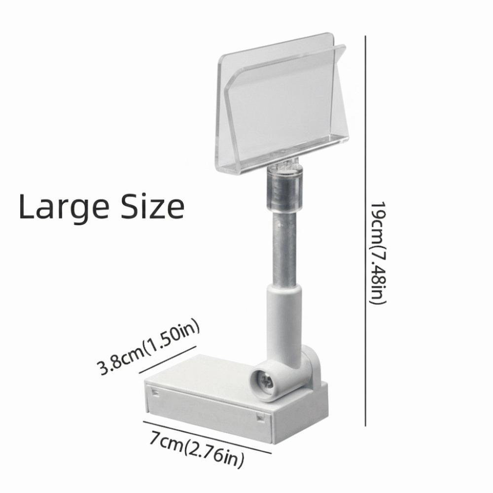 Sign Heavy Duty Magnetic Shelf Label Holders Clip Frame Price Tag Display Clip Stand Poster Stand Display Business