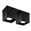 Quad 2 Ceiling Lamp Black