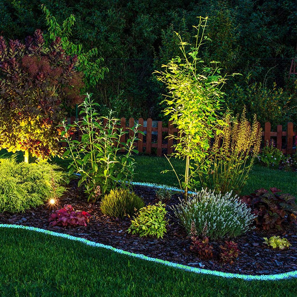 100pcs Small Stones Fish Tank Glowing Pebble Stones Aquarium Flower Pot Decorative Artificial Plastic Pebbles Home Decoration