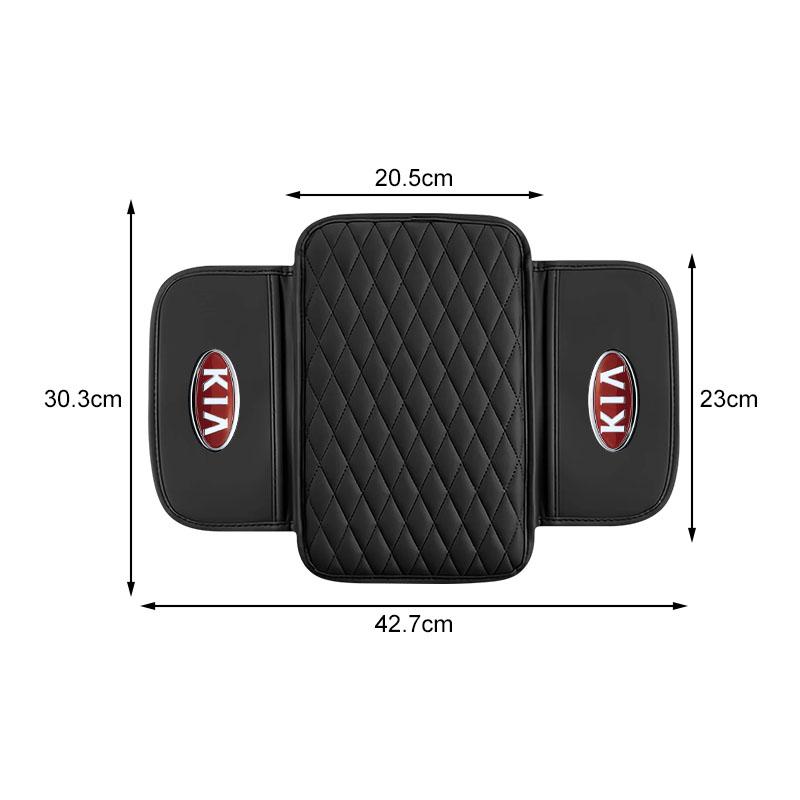 1Pcs Leather Car Armrest Mat Tissue Boxes Height Pad Armrest Box For KIA Sportage Ceed Rio 3 4 k2 k3 k4 k5 k6 K7 K8 Picanto Sorento Optima