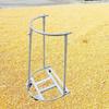 Yard Bag Holder Garbage Metal Support Stand for Barbecue Party