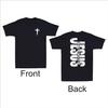 Jesus The Way The Truth The Life Christian Cross Religious Bible Unisexs Tshirt