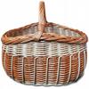 WICKER BASKET Shopping Basket Mushrooms Picnic Large