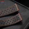 Vintage Calfskin Strap 18mm 20mm 22mm Universal Cowhide Watchbands Brown Breathable Bracelet for Men Women Sport Wristwatch Band