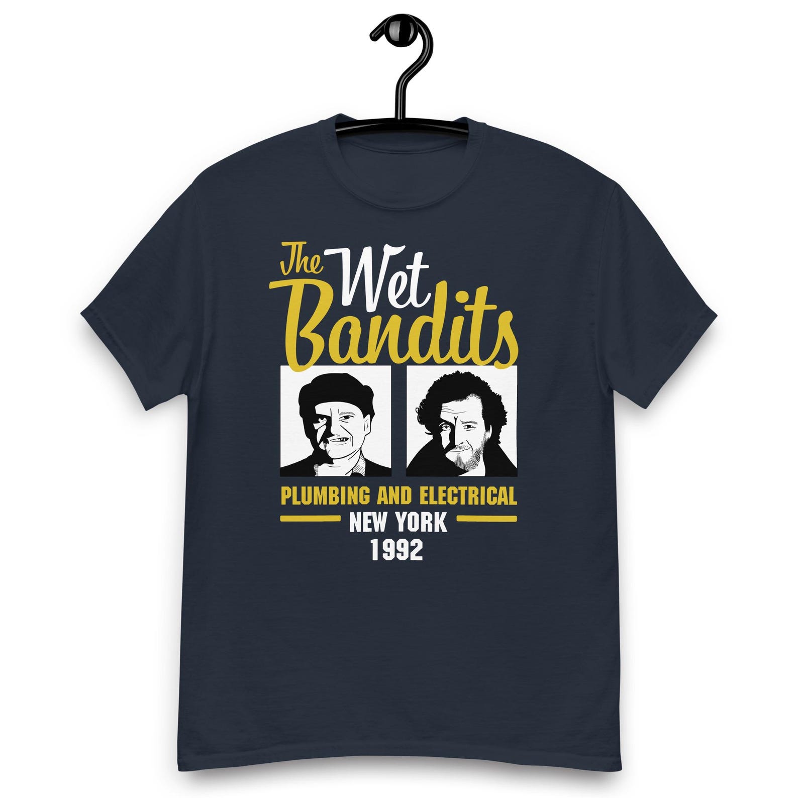 Home Alone Movie - The Wet Bandits Plumbing and Electrical T-shirt 2XL