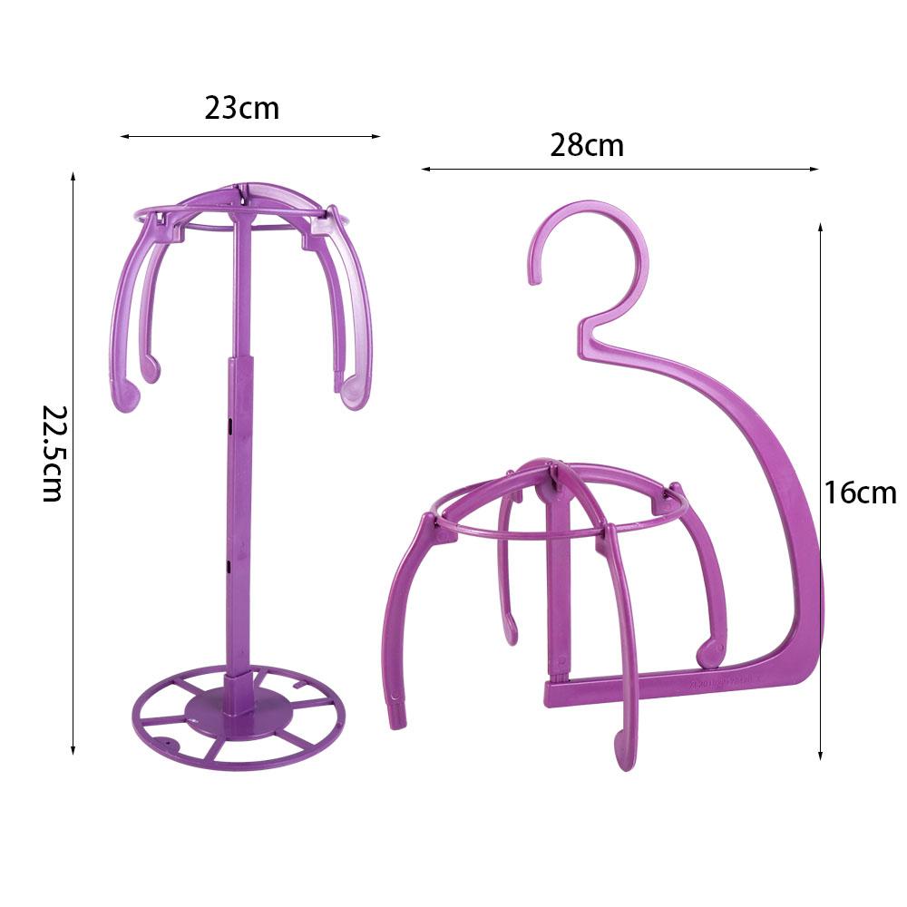 Hat Wig Display Holders Multifunctional Wig Stands Hanging Wig Drying Stand Hairpiece Hang Holder