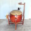 JINGGENG Chinese Toon Wood Temple Drum