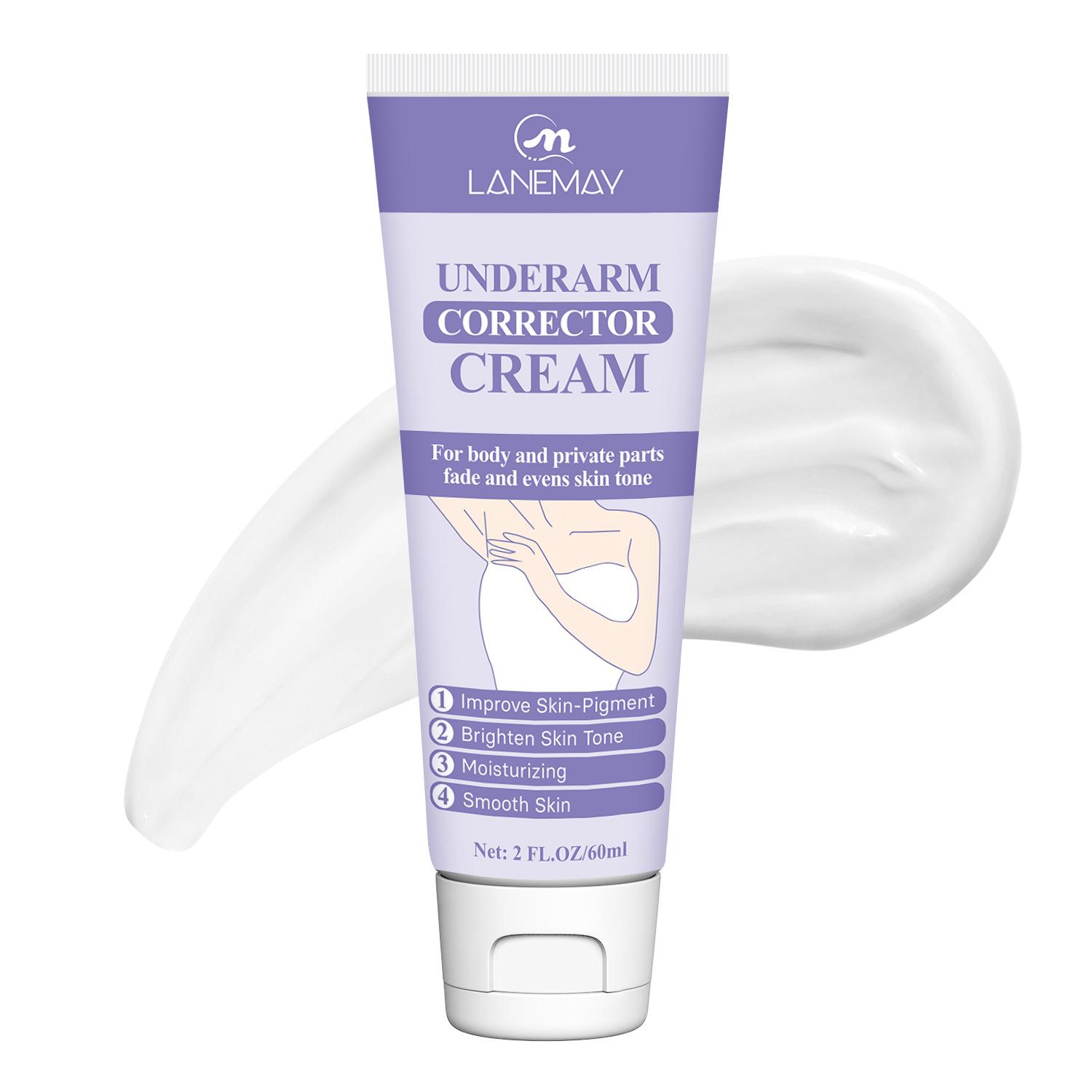 

Осветляющий крем для подмышек, затемняющий меланин, профилактика запаха, ароматизированный крем против потоотделения, лосьон для тела 1#