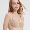 European and American Sexy Underwear, Big Breasts, Small Anti-sagging Large Size Underwear, Thin Smooth and Seamless Soft Steel Ring Bra Set