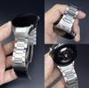 Tytanowy pasek do Huawei Watch 5 46MM bez przerw luksusowy metalowy pasek do Huawei Watch 5 42mm biznesowy pasek z szybkim zapięciem