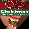 Christmas Colorful Beads Multi Element Pendant Bracelets For Women Santa Claus Tree Elk Bracelet Party Jewelry