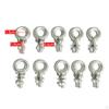 Pack of 10 Heavy-Duty Eye , Multifunctional Accessories