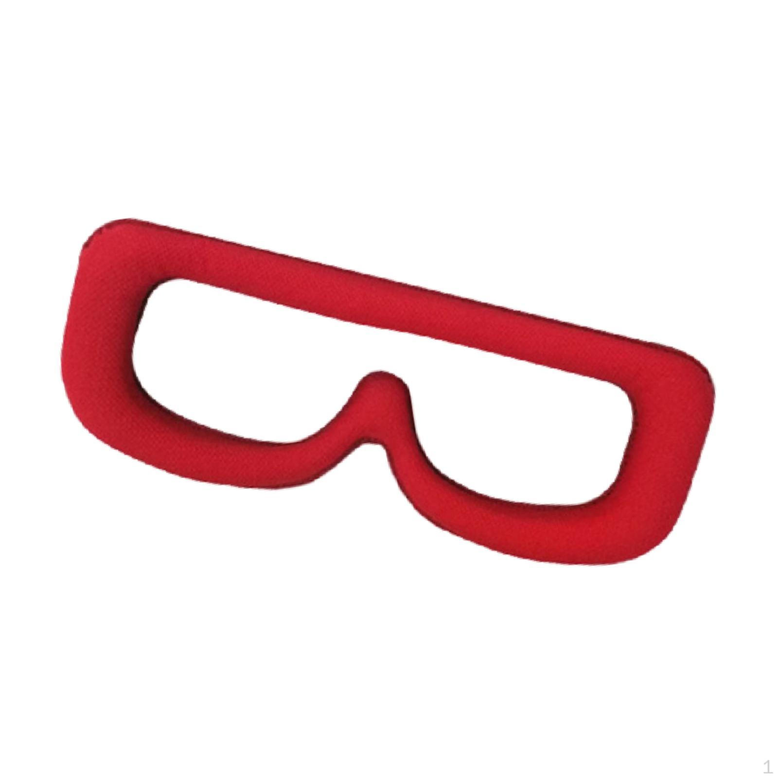 

Губчатая подушечка Подушечка для лица Мягкая Удобная Легкая установка Аксессуары Блокировка света Глаз красный