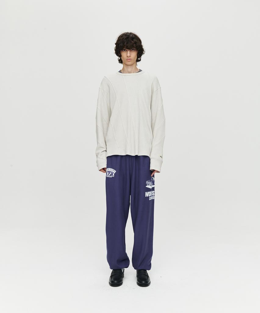 Hoite Het Closed Out Car Sweatpants (Purple)