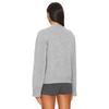 Women's Autumn and Winter V-neck Knitted Cardigan Solid Color Long-sleeved Casual Sweater