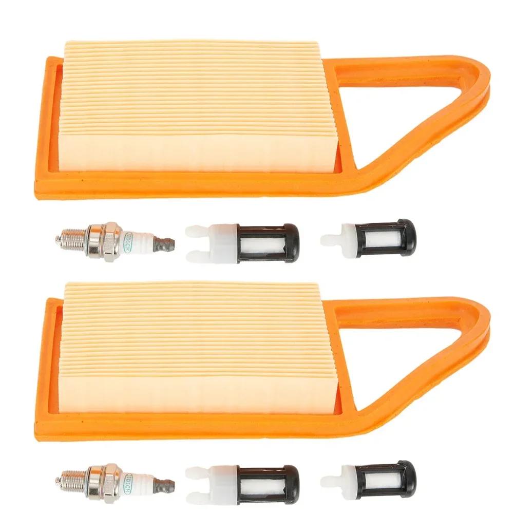 Fit For Air Filter Tune-Up Kit BR500 BR550 BR600 BR700 4282-141-0300 For -Stihl OEM Single Port & Dual Port Fuel Filters