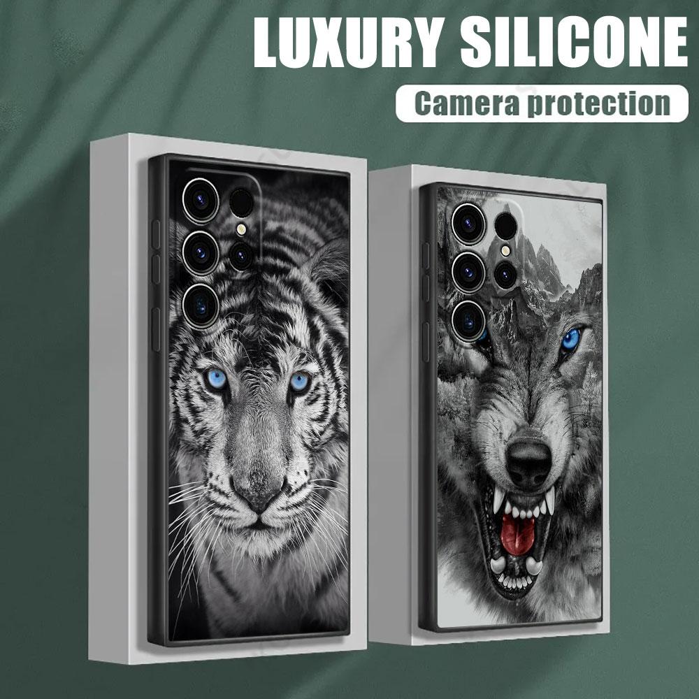 Eagle Cat Lion Tiger Animal S26Ultra Case For Samsung Galaxy S26 S25 S24 S23 S20 S21 FE S22 Ultra Plus 5G Cases Soft Phone Cover