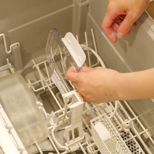 Komori Resin Bento Box, 500ml, Premium Dome, Easy to Clean, Microwave and Dishwasher Safe, White, KLBTL5