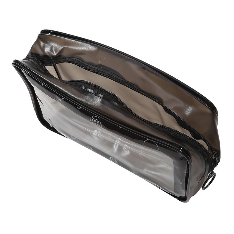 Fashion Transparent PVC Makeup Bag Women's Makeup Storage Bags Wash Bags Travel Storage Bag Waterproof Portable Storage Bags